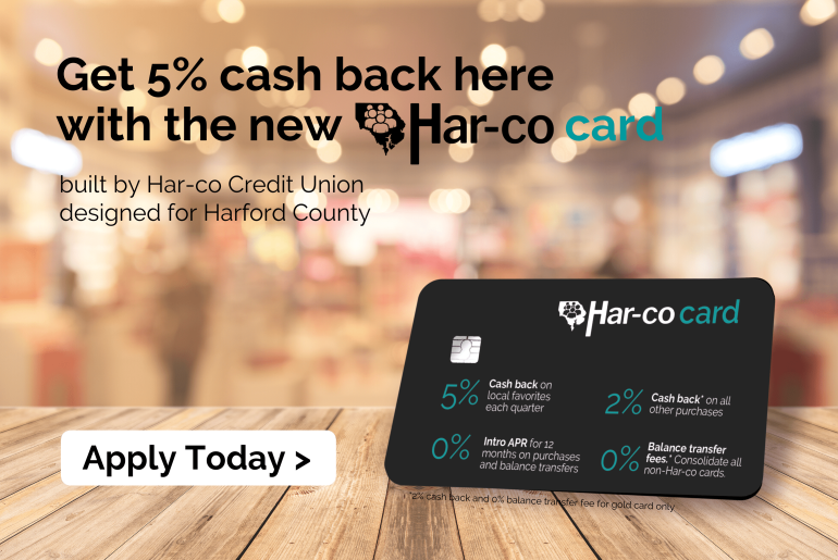 HarCo credit card offer